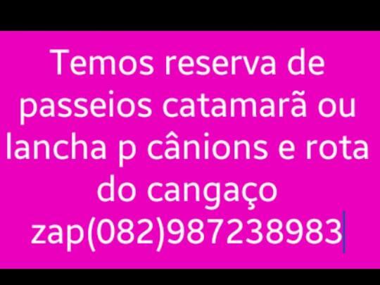 Casa Recanto Dos Cangaceiros Пираньяс Экстерьер фото